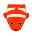 BIO Waschlappen klein Clownfisch klein (BIO) - Pilzessin.at - zauberhafte Kinderdinge