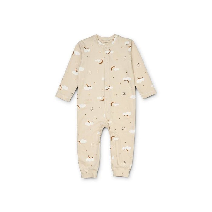 Birk Pyjamas Jumpsuit in stargazer / foggy mix von Liewood ♡ - Pilzessin.at - zauberhafte Kinderdinge