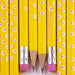Bleistift Tupfer gelb - Pilzessin.at - zauberhafte Kinderdinge