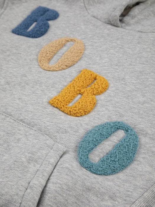 Bobo Diagonal hooded sweatshirt von Bobo Choses - Pilzessin.at - zauberhafte Kinderdinge