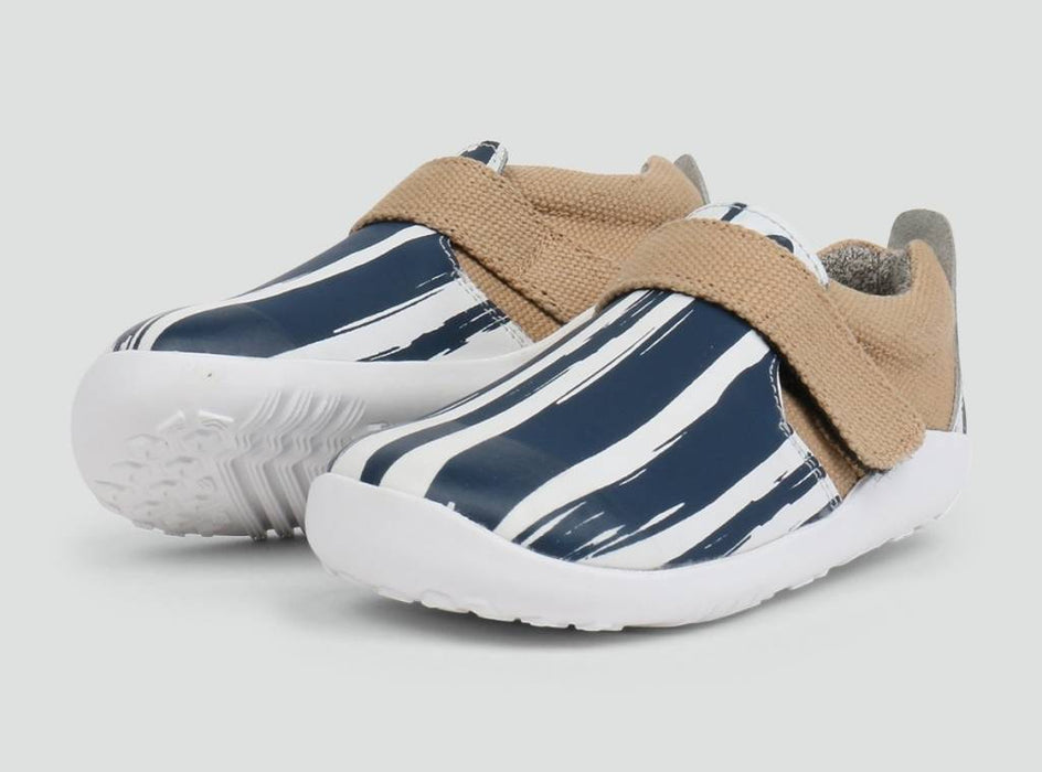 Bobux Aktiv Paint Navy + White - Pilzessin.at - zauberhafte Kinderdinge