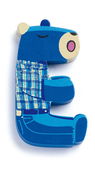 Buchstabe E von Djeco - Pilzessin.at