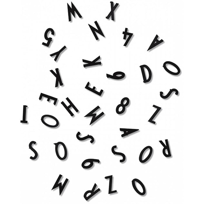Buchstabenset schwarz für Messageboard für Design Letters Messageboard - Pilzessin.at - zauberhafte Kinderdinge