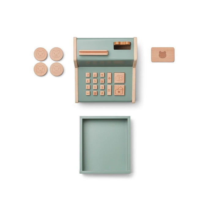 Buck Kasse in faune green / golden caramel - Pilzessin.at - zauberhafte Kinderdinge