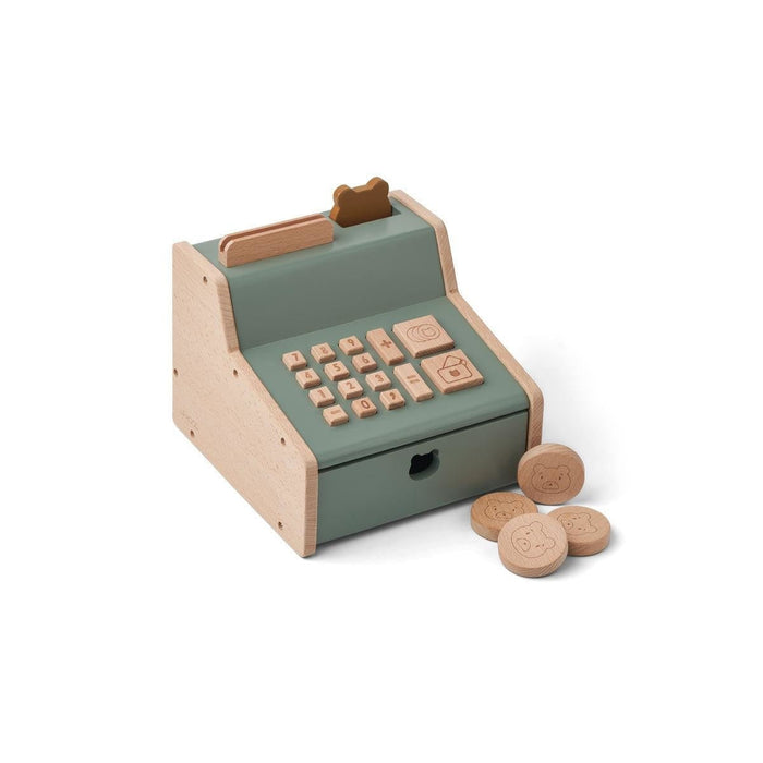 Buck Kasse in faune green / golden caramel - Pilzessin.at - zauberhafte Kinderdinge