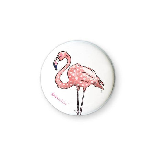 Button Flamingo von Krima & Isa - Pilzessin.at - zauberhafte Kinderdinge