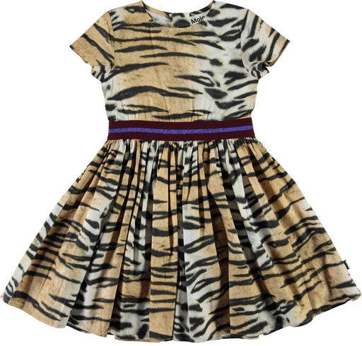 cooles Kleid "Candy" in wild Tiger woven von MOLO ♥ - Pilzessin.at - zauberhafte Kinderdinge