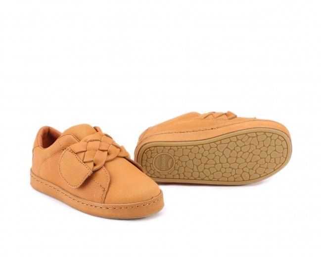 Dax Sneaker Leder caramel von Donsje - Pilzessin.at - zauberhafte Kinderdinge