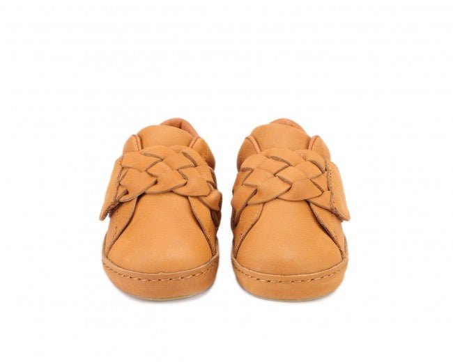 Dax Sneaker Leder caramel von Donsje - Pilzessin.at - zauberhafte Kinderdinge