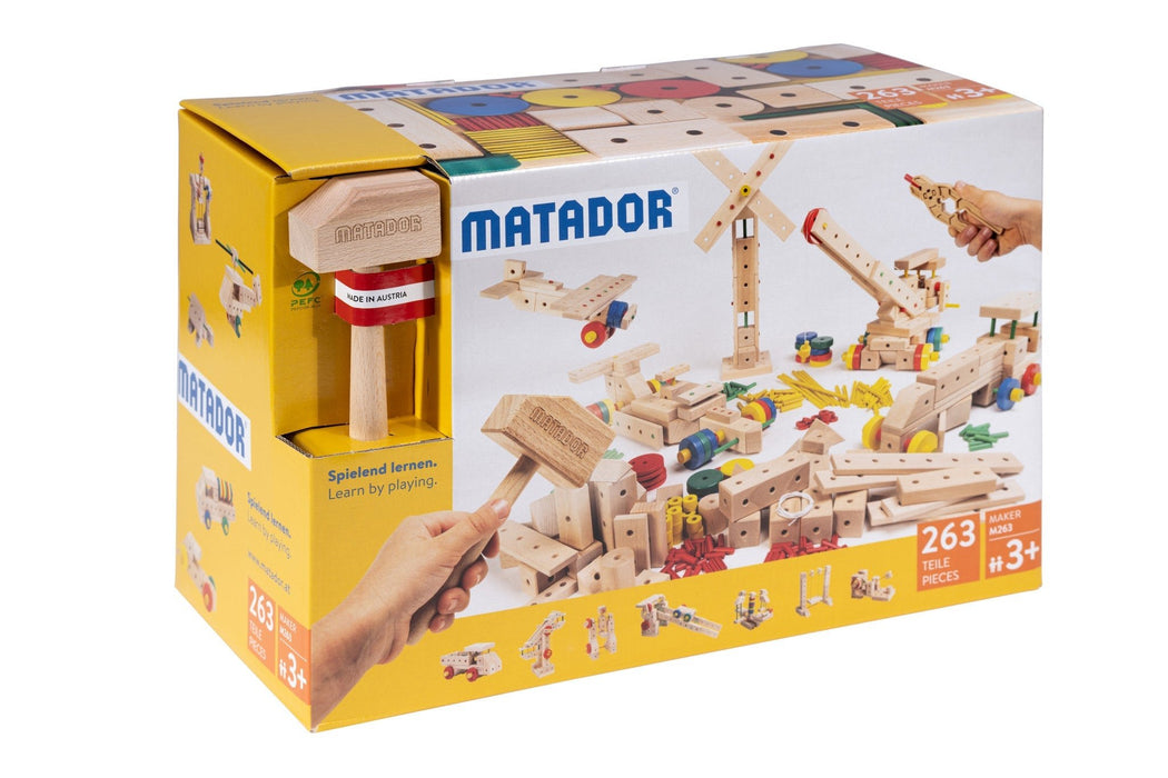 Der Maker M263 mit 93 Modellideen von Matador für Kinder ab 3+ - Pilzessin.at - zauberhafte Kinderdinge