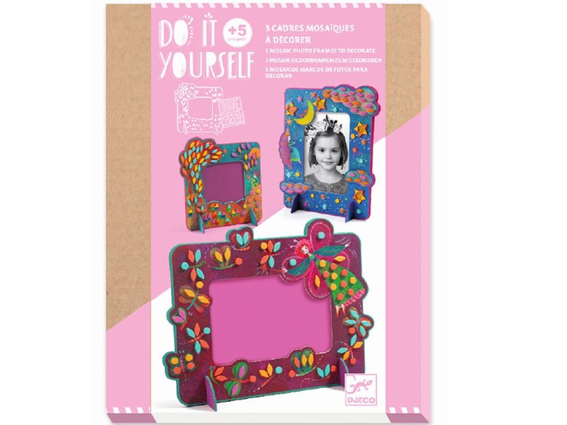 ⋙ DIY Mosaik Rahmen - Feenhaft von Djeco ♥ - Pilzessin.at - zauberhafte Kinderdinge