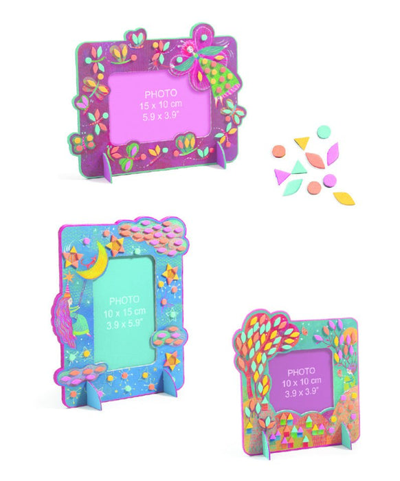 ⋙ DIY Mosaik Rahmen - Feenhaft von Djeco ♥ - Pilzessin.at - zauberhafte Kinderdinge