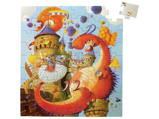Djeco Puzzle Vaillant & der Drache - Pilzessin.at - zauberhafte Kinderdinge