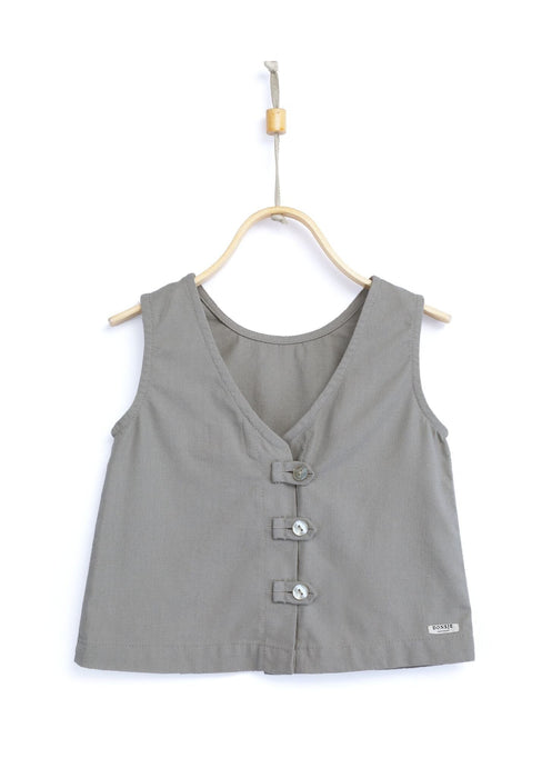 Donsje Jet Top Cool Grey - Pilzessin.at - zauberhafte Kinderdinge