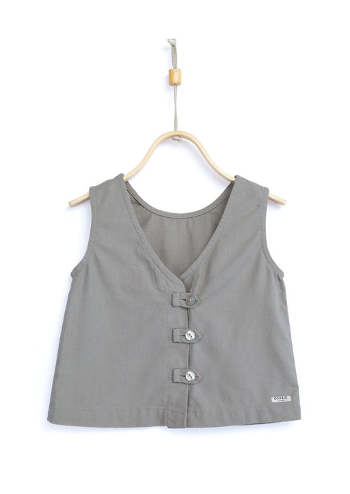 Donsje Jet Top Cool Grey - Pilzessin.at - zauberhafte Kinderdinge