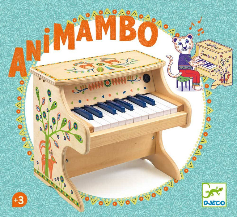 E-Piano 18-Key Animambo von Djeco - Pilzessin.at - zauberhafte Kinderdinge