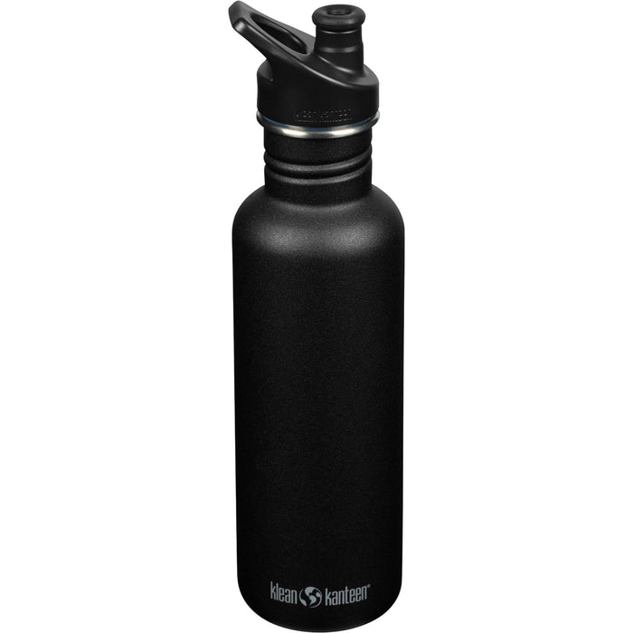 Edelstahlflasche Black Classic Narrow von Klean Kanteen - Pilzessin.at - zauberhafte Kinderdinge