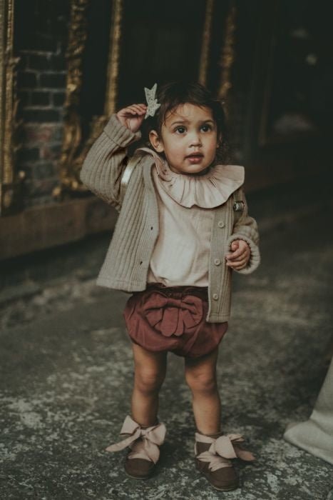 ⋙ entzückende Bloomer LUNTA in Dusty Bordeaux von Donsje ♡ - Pilzessin.at - zauberhafte Kinderdinge