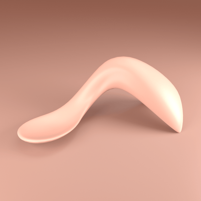 Esslernlöffel für Rechtshänder von Kzingo in peach - Pilzessin.at - zauberhafte Kinderdinge