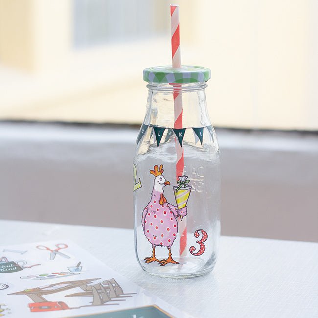 Fensterbilder "Schulanfang" von Krima & Isa - Pilzessin.at - zauberhafte Kinderdinge