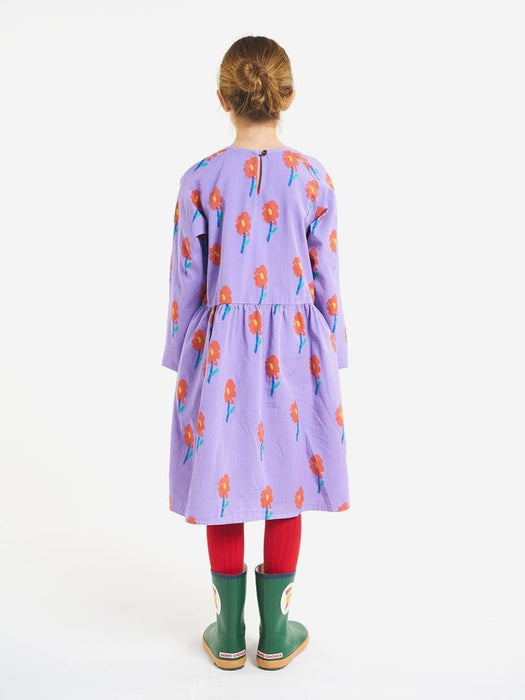 ♡ Flowers all over woven dress von Bobo Choses - Pilzessin.at - zauberhafte Kinderdinge