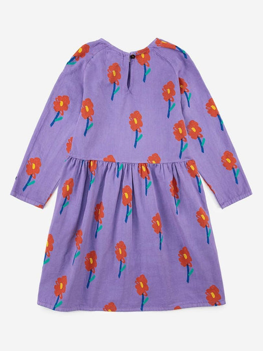 ♡ Flowers all over woven dress von Bobo Choses - Pilzessin.at - zauberhafte Kinderdinge