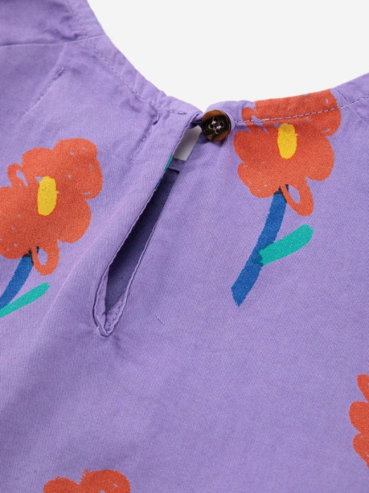♡ Flowers all over woven dress von Bobo Choses - Pilzessin.at - zauberhafte Kinderdinge