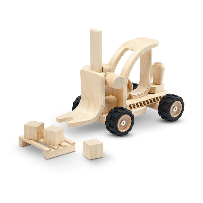 Gabelstapler Forklift von PlanToys ★ - Pilzessin.at - zauberhafte Kinderdinge