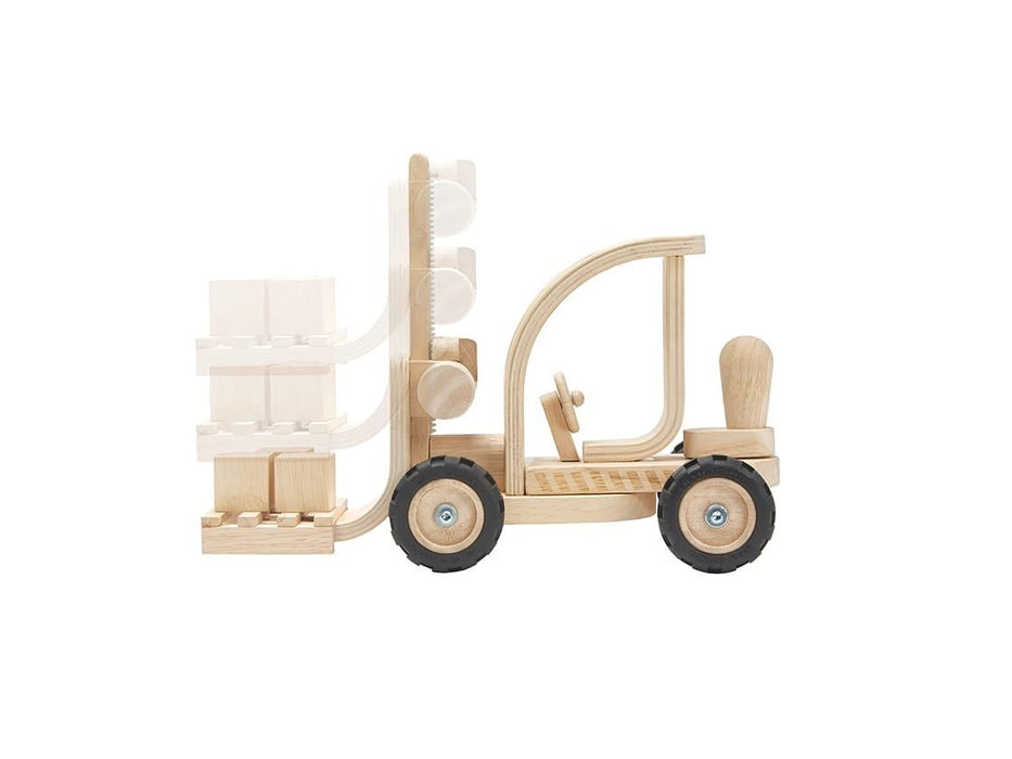 Gabelstapler Forklift von PlanToys ★ - Pilzessin.at - zauberhafte Kinderdinge