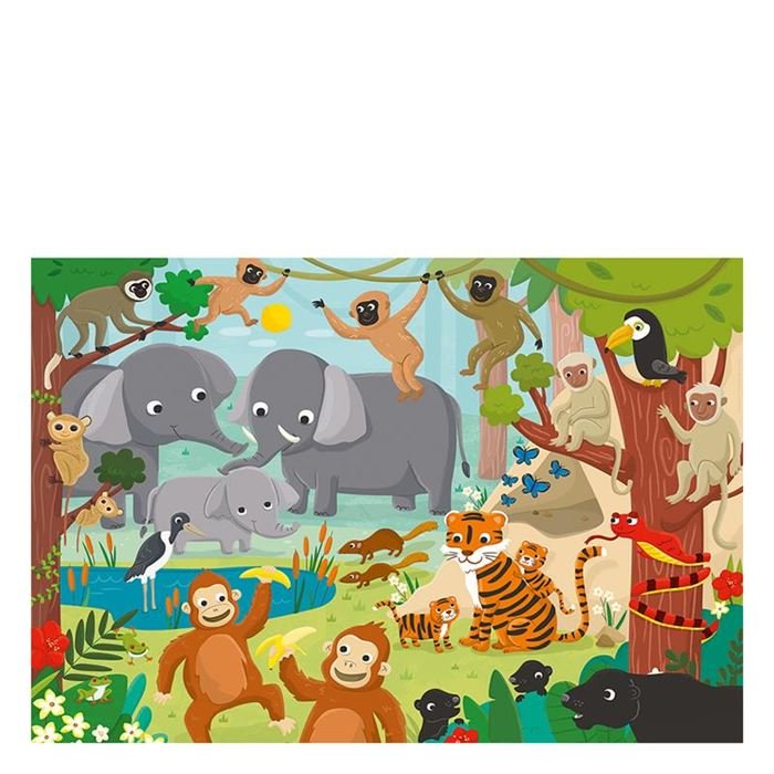 Giant Jungle Puzzle | Dschungel von Ludattica - Pilzessin.at - zauberhafte Kinderdinge