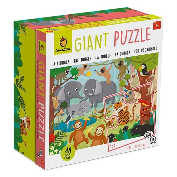 Giant Jungle Puzzle | Dschungel von Ludattica - Pilzessin.at - zauberhafte Kinderdinge