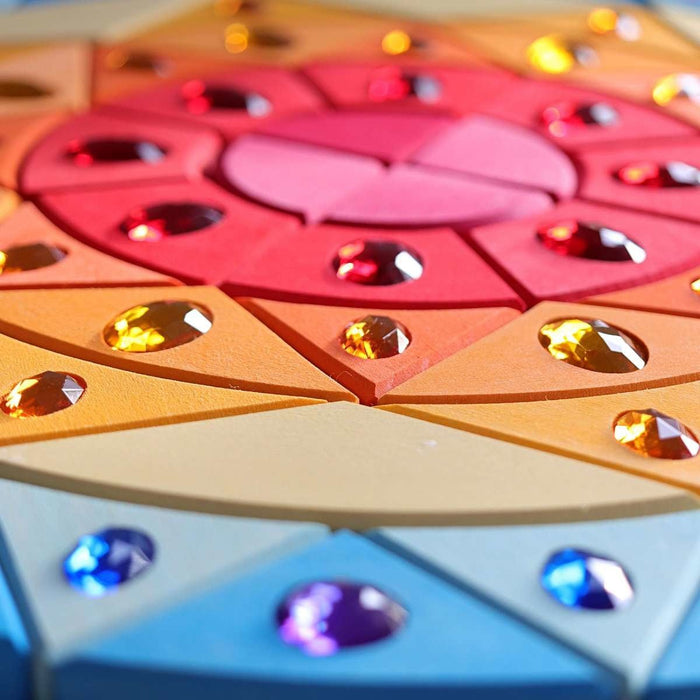 ⋙ Glitzermandala Sonne von Grimms ♥ - Pilzessin.at