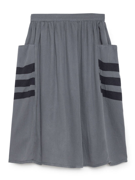 grauer Midi - Rock von Bobo Choses - Pilzessin.at - zauberhafte Kinderdinge