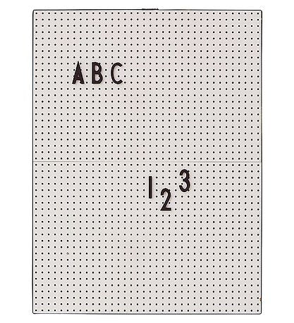 Graues Messageboard A4 von Design Letters - Pilzessin.at - zauberhafte Kinderdinge