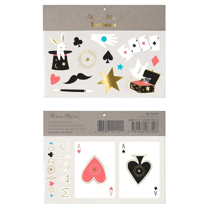 große Zauberer Tattoos von Meri Meri ♡ - Pilzessin.at