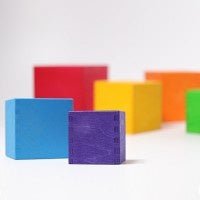 Großer Kistensatz Regenbogen 6 Teile von Grimms - Pilzessin.at - zauberhafte Kinderdinge