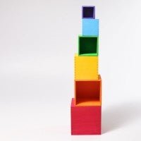 Großer Kistensatz Regenbogen 6 Teile von Grimms - Pilzessin.at - zauberhafte Kinderdinge
