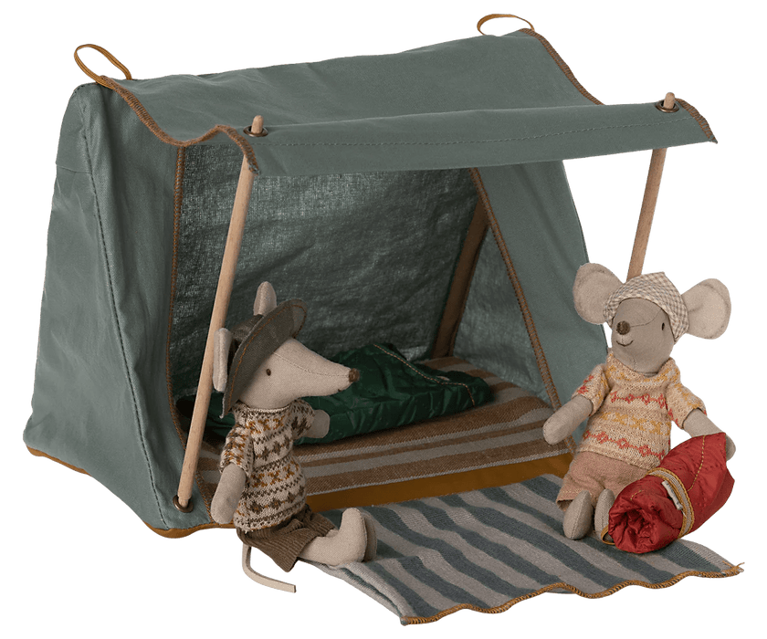 maileg zelt nähen Maileg Happy Camper Zelt für Mäuse | Miniatur Campingzelt — Pilzessin.at