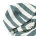 Hildur Printed Hoodie in Stripe Creme de la creme / Whale blue - Pilzessin.at - zauberhafte Kinderdinge