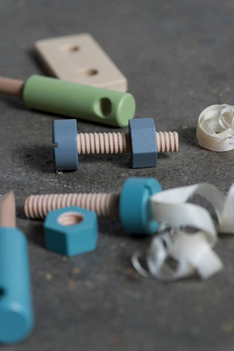 Holzwerkzeug Set - Pilzessin.at - zauberhafte Kinderdinge