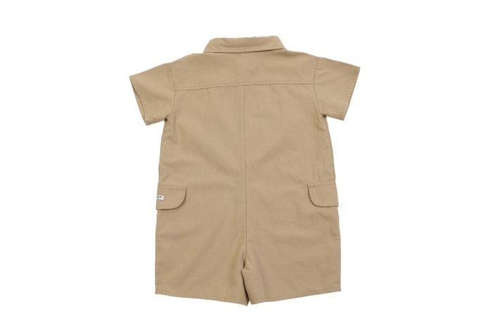 ⋙ Jumpsuit "Aspen" in khaki von Donsje ♡ - Pilzessin.at - zauberhafte Kinderdinge