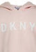 Kapuzenpulli DKNY pink pale - Pilzessin.at - zauberhafte Kinderdinge