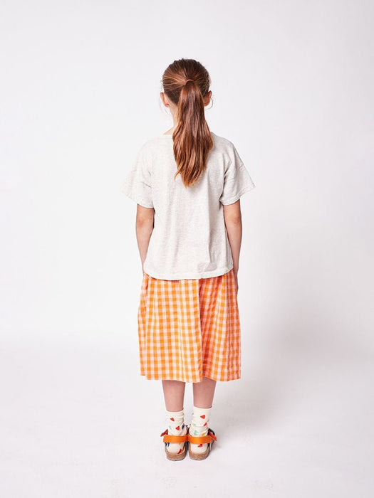 ⋙ karierter Midi Rock "Vichy buttoned woven" von Bobo Choses ♡ - Pilzessin.at - zauberhafte Kinderdinge