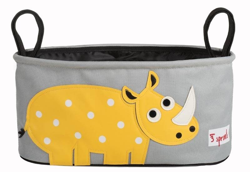 Kinderwagentasche Nashorn von 3Sprouts - Pilzessin.at - zauberhafte Kinderdinge