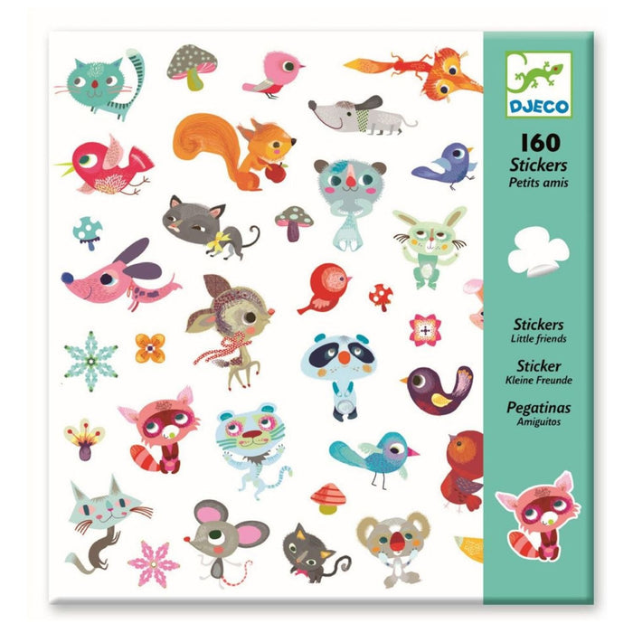 Kleine Freunde Sticker-Set von Djeco - Pilzessin.at - zauberhafte Kinderdinge