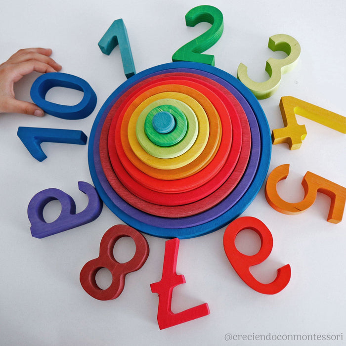 Konzentrische Kreise und Ringe - Pilzessin.at - zauberhafte Kinderdinge