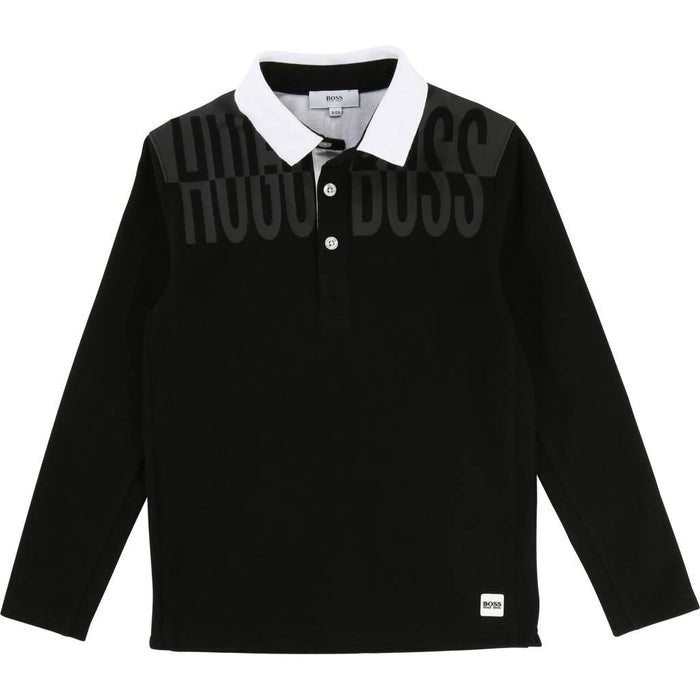 Langarm Poloshirt von Hugo Boss bei Pilzessin - Pilzessin.at - zauberhafte Kinderdinge