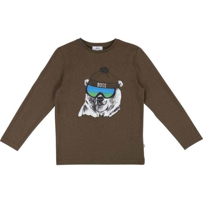 Langarm T-Shirt von Hugo Boss bei Pilzessin - Pilzessin.at - zauberhafte Kinderdinge