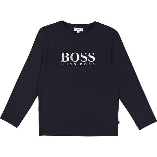 Langarm T-Shirt von Hugo Boss Kids bei Pilzessin - Pilzessin.at - zauberhafte Kinderdinge