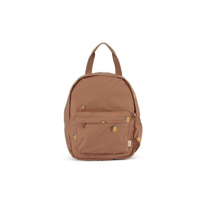 ♡ Lemon Brown | Rain Kinder Rucksack Junior von Konges Slojd - Pilzessin.at - zauberhafte Kinderdinge